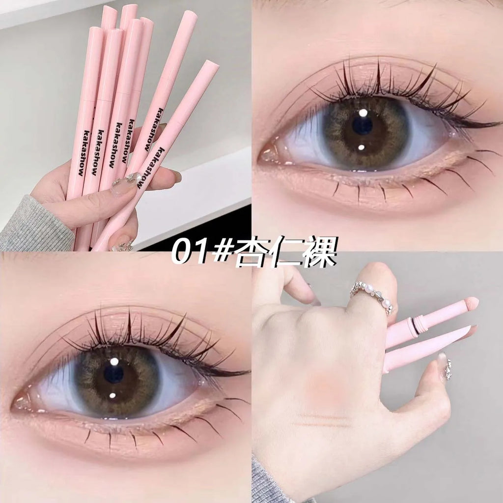 Meniscus Double-end Lying Silkworm Eyeliner Pencil Diamond Glitter Matte Aegyosal Pen Brightening Cream Shadow Highligher Makeup Vue C496-01