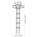 Semicircle Plant Trellis Stakes for Climbing Plants 90–210cm Plant Support Trellis Vue 180cm
