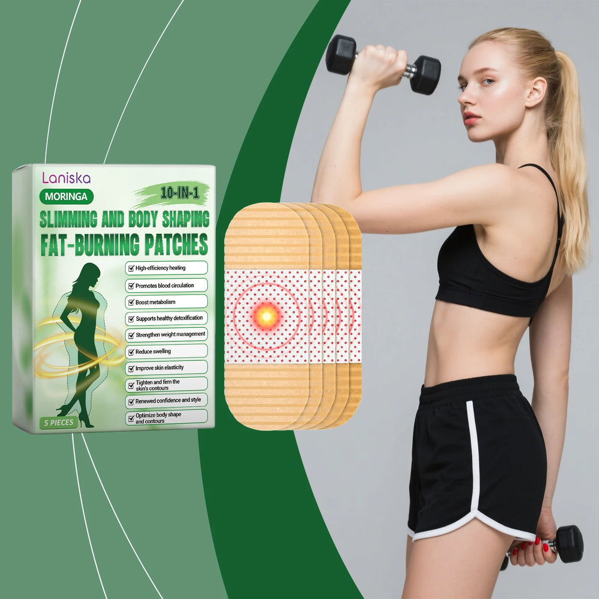 Body Care Patch - Infused with Hydrating Ingredients, Gently Moisturizes & Nourishes Skin, Daily Body Care Patch Vue