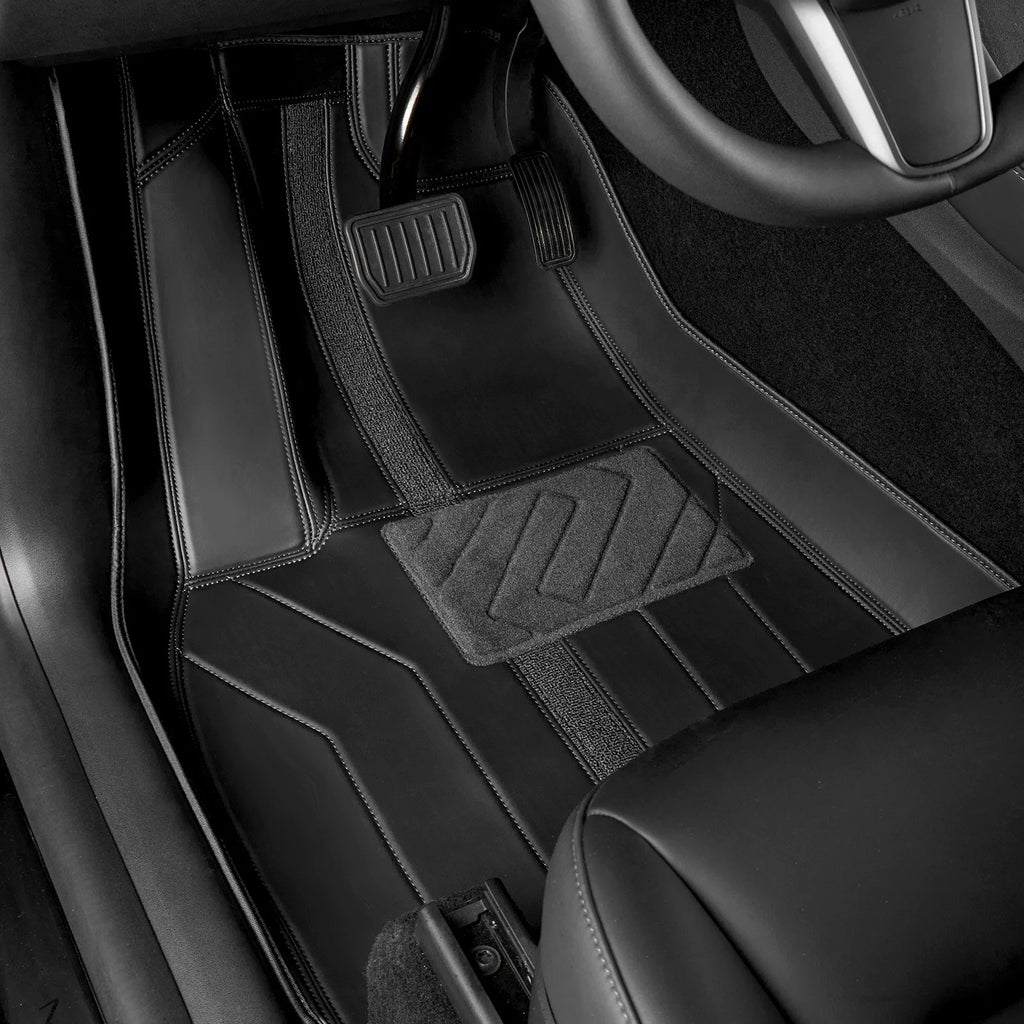 Car Floor Mats For Tesla Model 3 highland 2017-2025,Model Y juniper 2021-2024 mini 2026 Trunk Mats Car Accessories Interior Vue