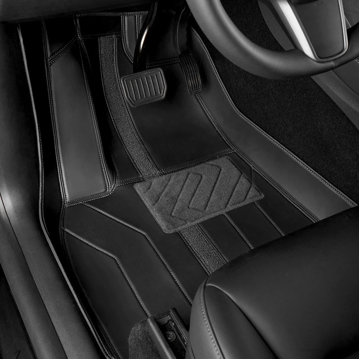 Car Floor Mats For Tesla Model 3 highland 2017-2025,Model Y juniper 2021-2024 mini 2026 Trunk Mats Car Accessories Interior Vue