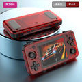 R36H Retro Handheld Console Open-Source Linux System Game Consoles 3.5 inch IPS Screen Portable Video Player For Children's Gift Vue R36H Red 64G