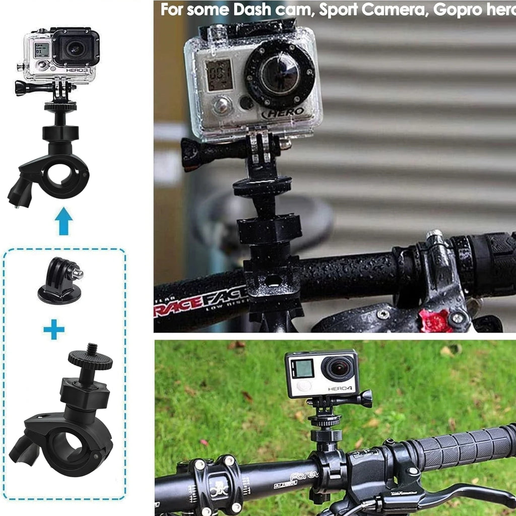 Bicycle Mobile Phone Holder Suitable For Gopro Camera Accessories O Ring Screw Head Motorcycle Riding Fixed Bracket Adapter Vue