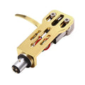 Hot-AT3600L Magnetic Cartridge Stylus With Headshell Mount Kit For Player Vue Gold White