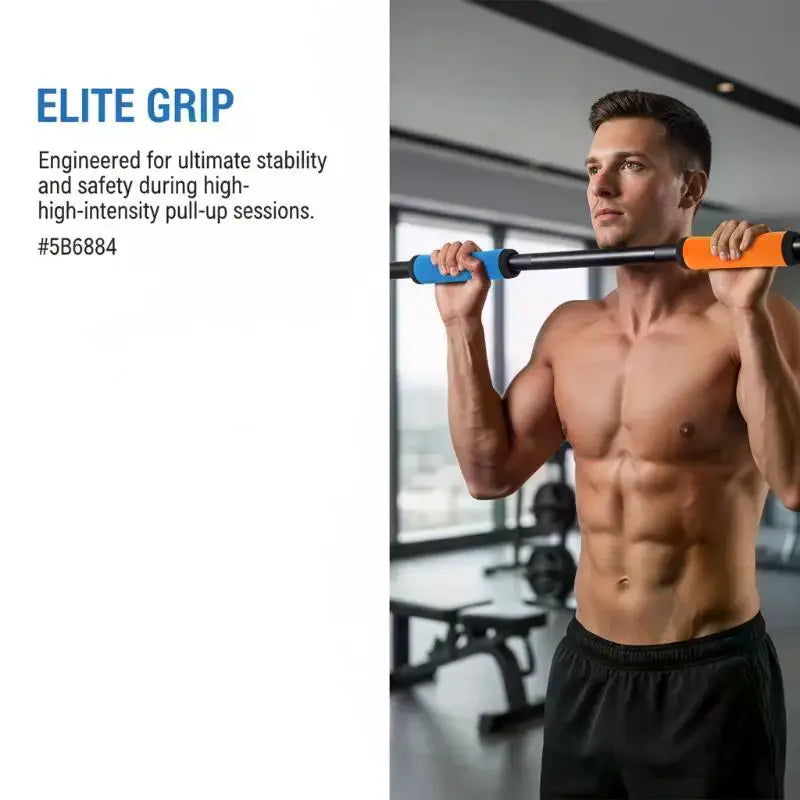 Pull Up Bar Cushion Grips Anti Slip Soft Cover Pads Dumbbell Barbell Vue