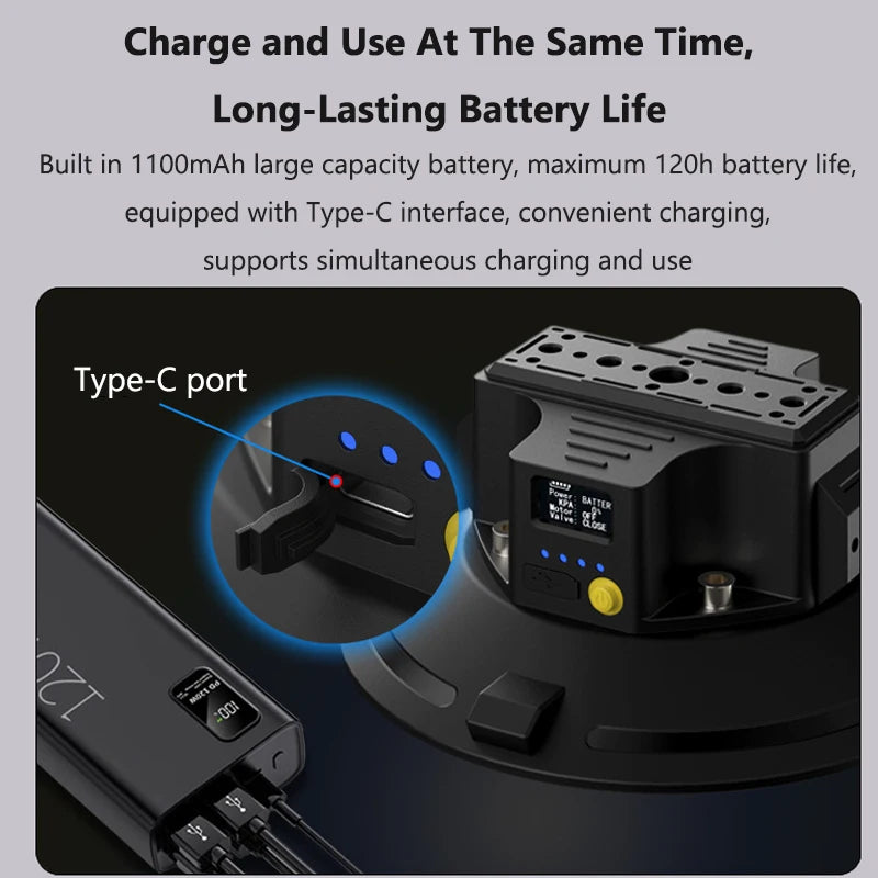 4.5/5/6 Inch Strong Electric Suction Cup Car Camera Suction Cup Shock Absorption Sports Camera Fixed Shooting Tool for Cam Phone Vue
