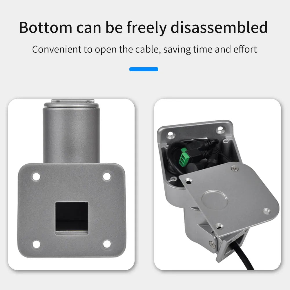 Face Recognition Machine Universal Wall-Mounted Bracket Access Control Holder Stand Multi-Angle Adjustment Aluminum Alloy Base Vue