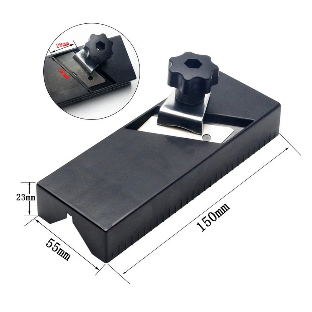 Woodworking Planer DIY Mini Hand Planes Gypsum Board Trimming Quick Edge Trimming Bit Set Woodworking Hand Planer Tool Vue