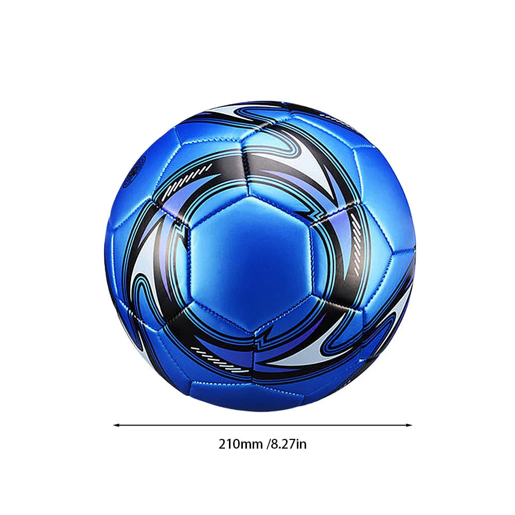 Size 5 Machine Stitched Football PU Match Training Football Waterproof Professional Soccer Ball for Outdoor Sports Vue