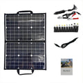 1000W Foldable Solar Panel Kit Complete Portable Solar Power Station 18V Generator Charger for Car Boat Caravan Camping Outdoor Vue only solar panel