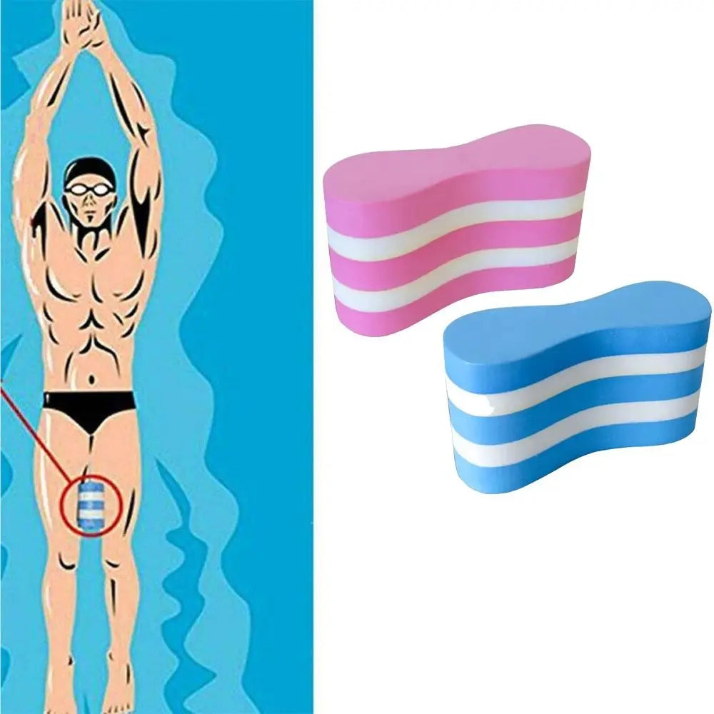 Floating Swimming Pull Buoy Float EVA Foam Aid Buoyancy Pull Buoy Leg Floaters Leg Splint Swimming Practice Vue