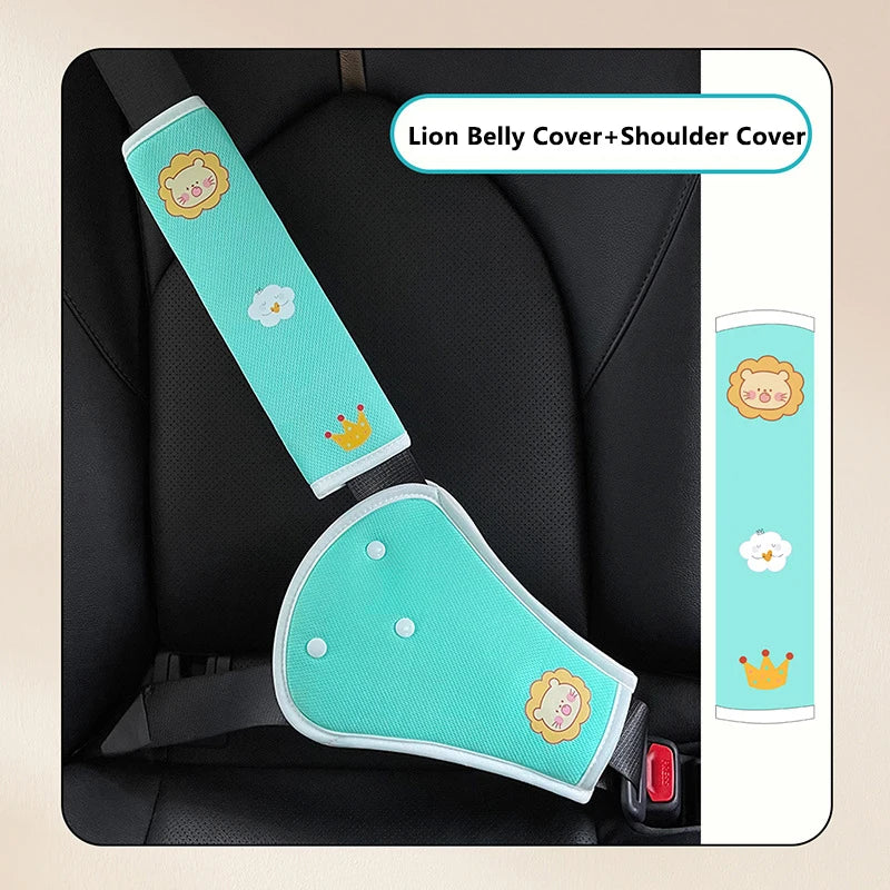 Universal Car Seat Belt Cover Adjustable Safety Belt Shoulder Pad For Adults Kids Interior Accessories Vue 5