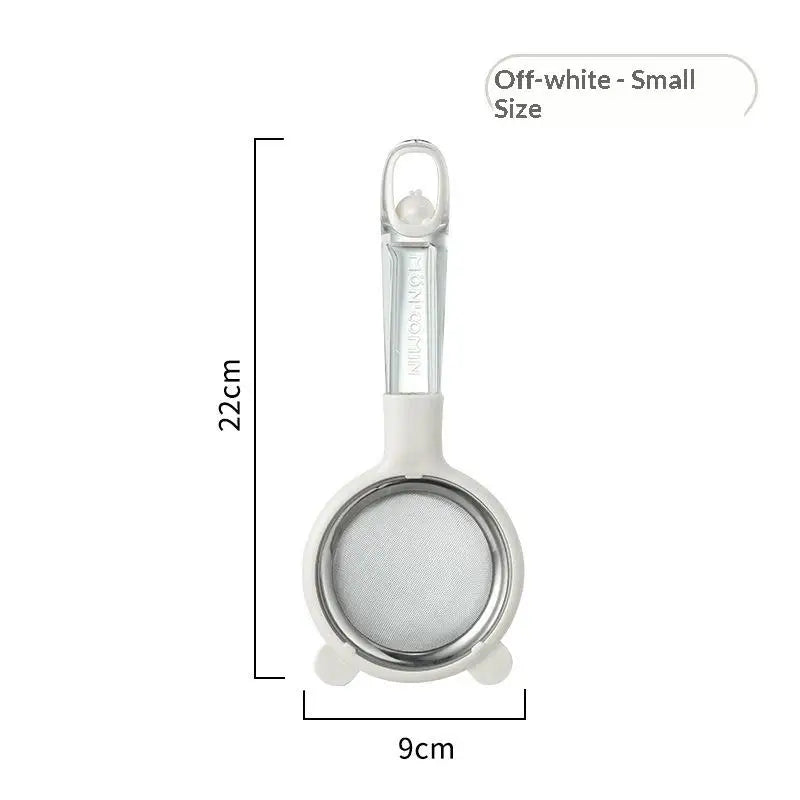 User-friendly Fine Mesh Flour Strainer with Heat Resistant Removable Screen for Kitchen Use Vue A4