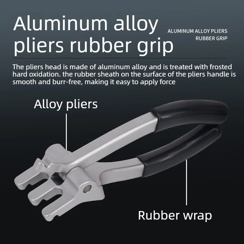 Aluminum Alloy Archery D Loop Pliers Compound Bow D Ring Installation Tool Bowstring D Loop Adjust Shooting Accessories Vue