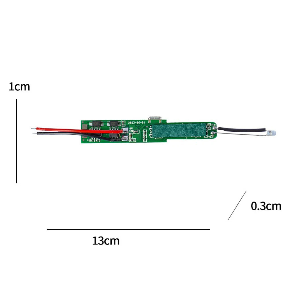 Rechargeable Electric Screwdriver Controller Board Electric Screwdriver Driver Control Module with Led Light Vue