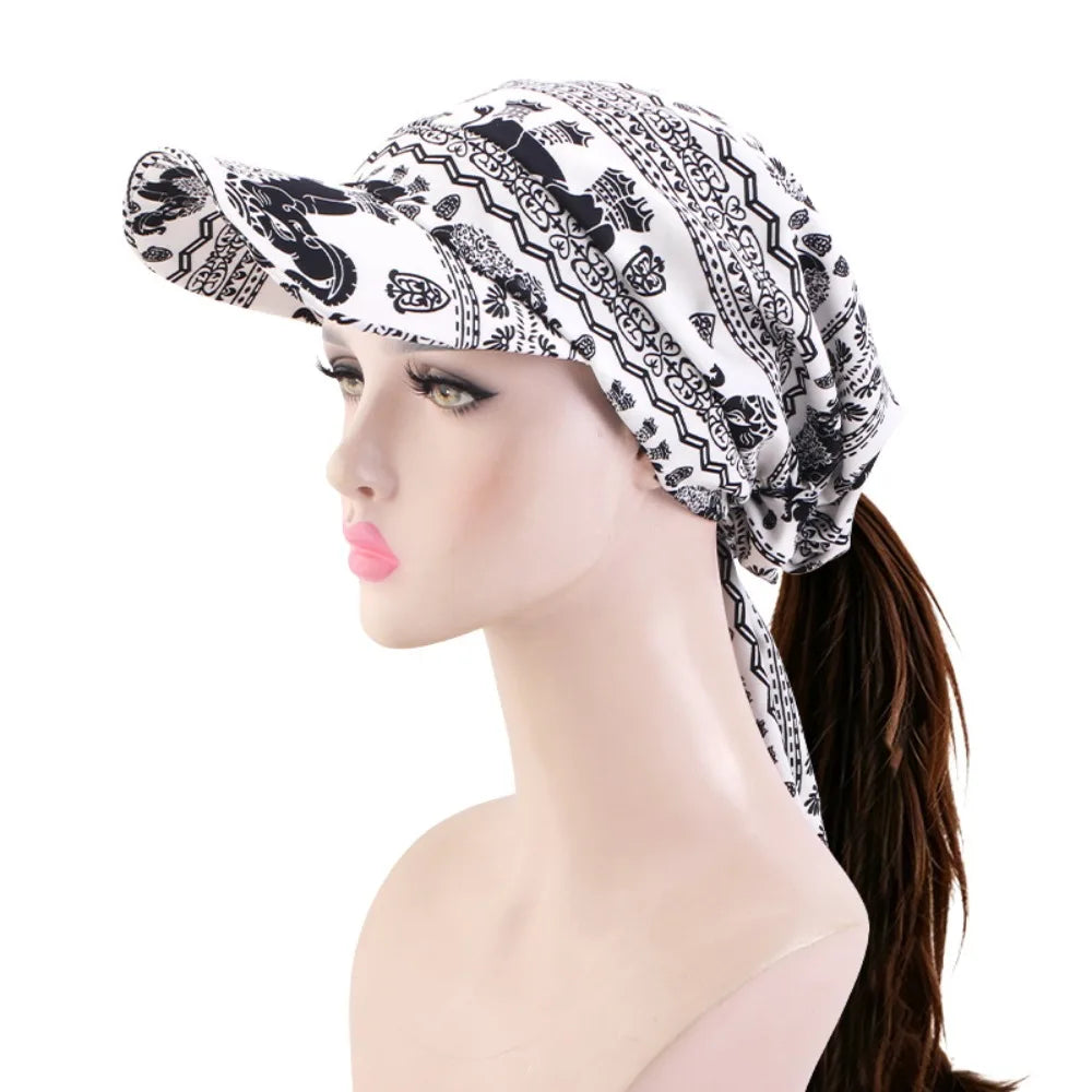 Trendy Vintage Baseball Cap Brim Breathable Sunshade Hats Strappy Vue 6