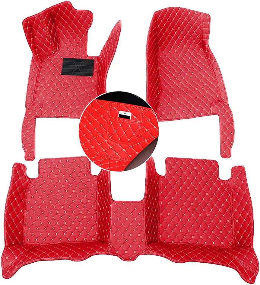 Custom Car Floor Mats For Cadillac Escalade Auto Carpets Foot Coche Accessorie Floor Liners Vue
