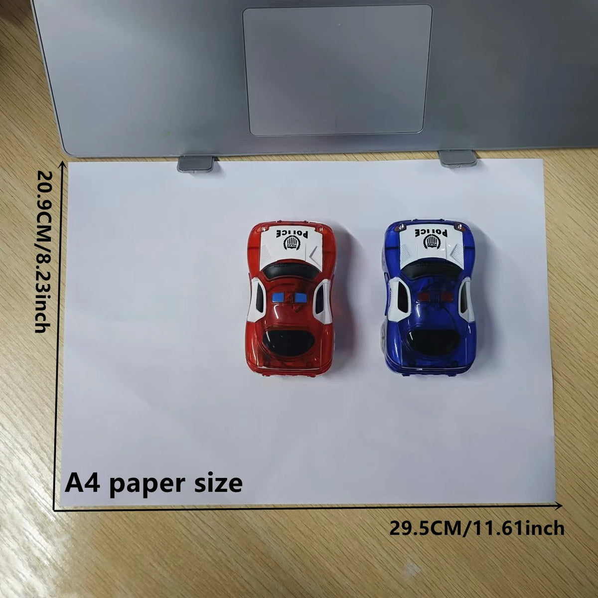 Mini Tracks Cars, LED Light Race cars for Magic Tracks Glow in the Dark, Compatible with Most Car Tracks Gifts for Kids Vue