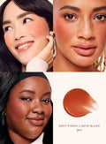 Rare Beauty Soft Pinch Tinted Lip Oil Stain Lip Gloss Delight Hope Happy Wonder Liquid Blush Makeup Cosmetics Face Eye Blusher Vue Love blusher