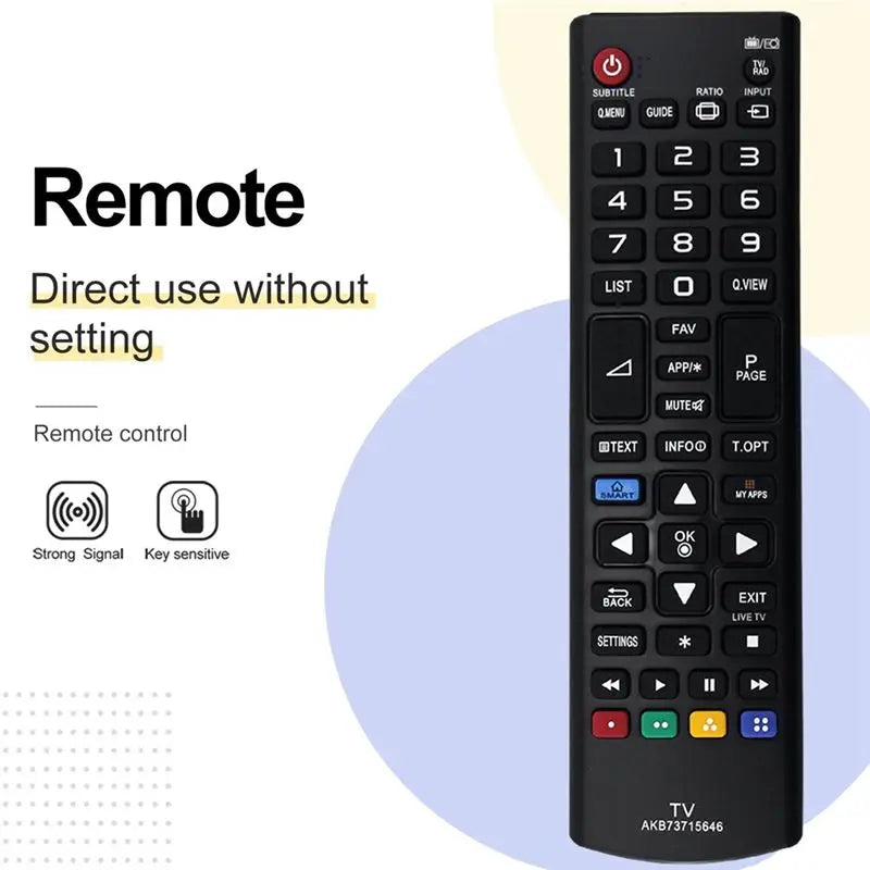 Hot-Replace AKB73715646 Remote Control For TV 24MT35S 27MT55S 24MT35S-PZ 24MT55S-PZ 27MT55S-PZ 29MT31S-PZ Vue