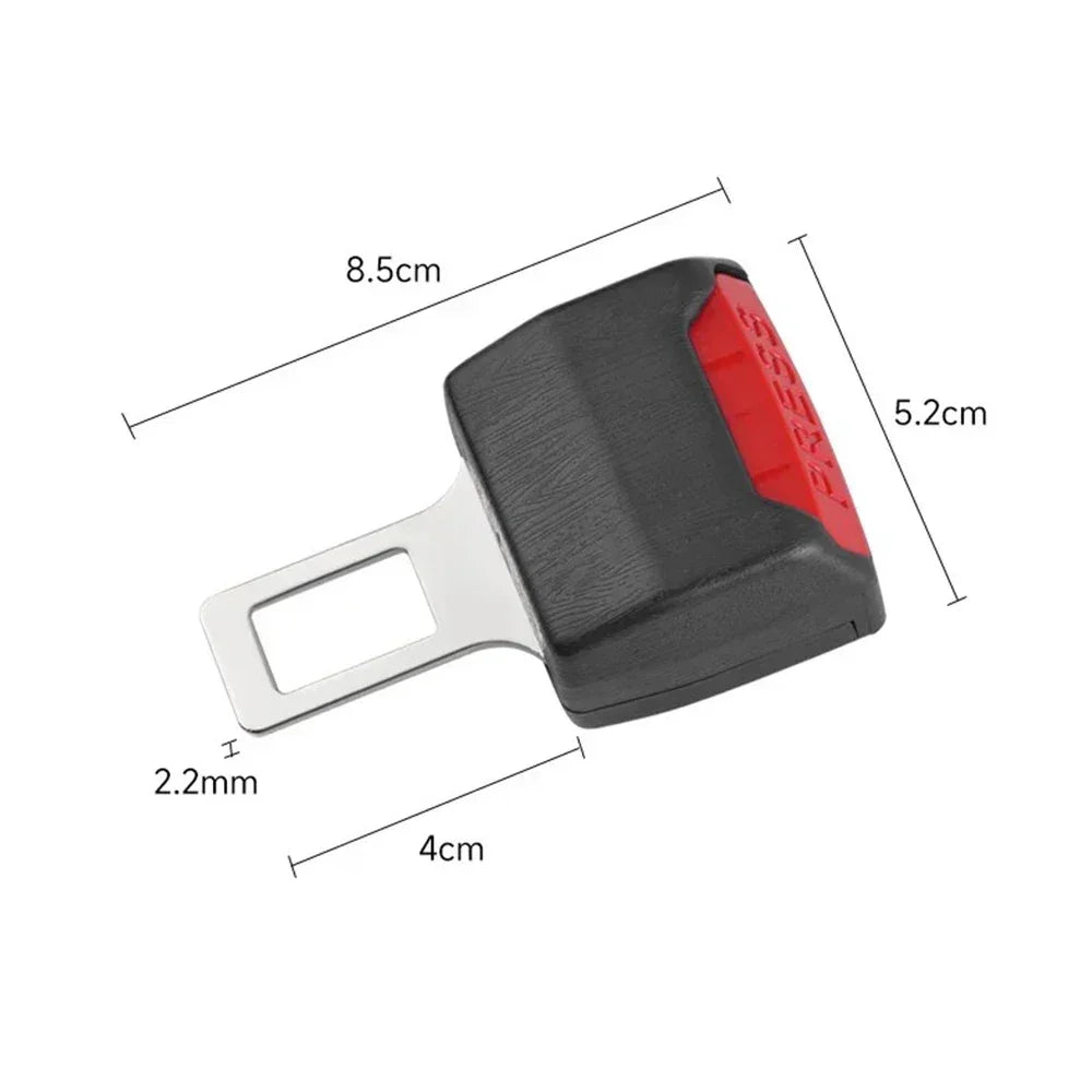 Car Seat Belt Clip Extender Safety Seatbelt Lock Buckle Plug Thick Insert Socket Extender Safety Buckle Seat Belt Cover Vue 1PC