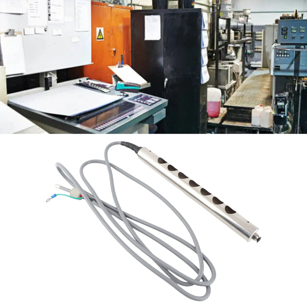 Ionizing Air Bar Anti Static Ionizing Pole Electrostatic Elimination Rod for 5.6KV Output Power Equipment Static Remover Rod Vue