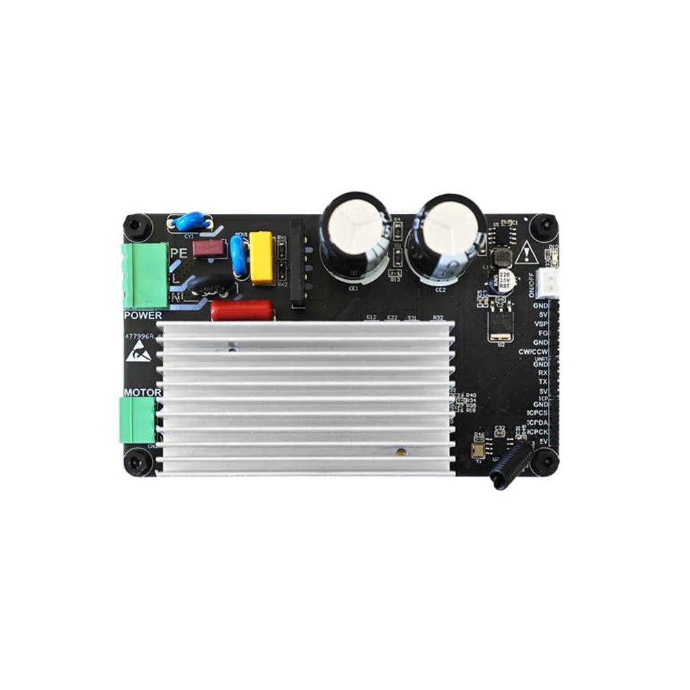 FOC Chord Wave 220V 250W Three-phase DC Brushless Permanent Magnet Synchronous Motor Drive Board BLDC Motor Controller No Hall Vue