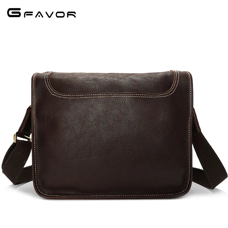 Japanese Men's Shoulder Bag Men's High-end Leather Men's Bag Messenger Bag Messenger Bag Commuter Men's Satchel Bag Vue Light shine