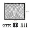 Heavy-Duty Nylon Wagon Cargo Net with 4 Hooks | Beach & Garden Wagon Cargo Net Vue 60x40cm China Mainland