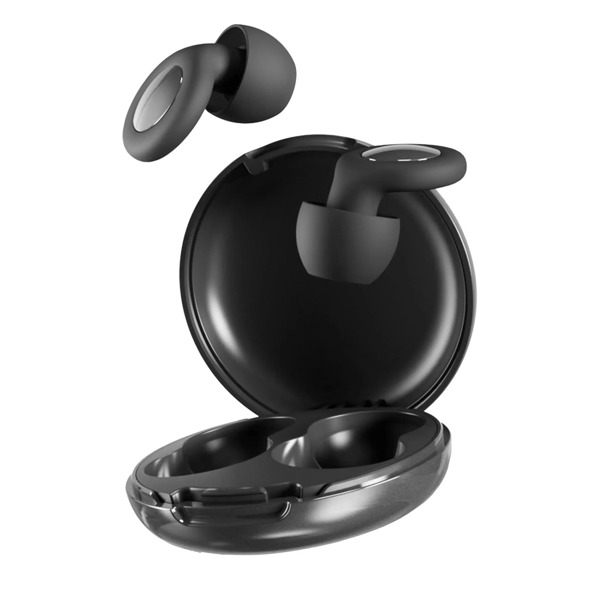 Silicone Ear Plugs Sleeping 25dB Noise Cancelling Hearing Protection Vue Black