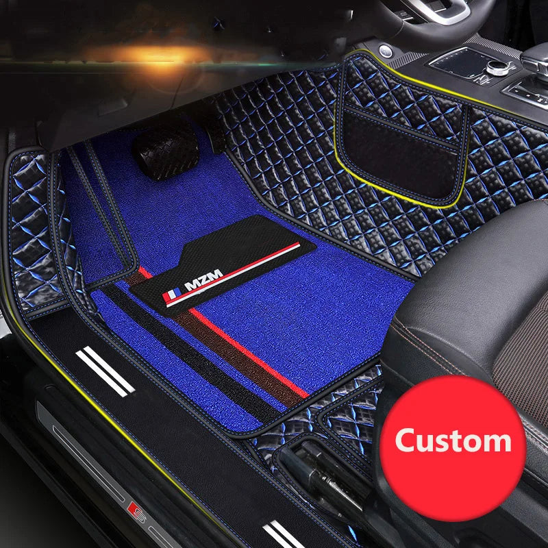 Luxury Car Special Floor Mats For Lexus LX570 IS LS RC F ES 300e RC LX GX NX UX RX Interior Accessories Waterproof Carpet Vue