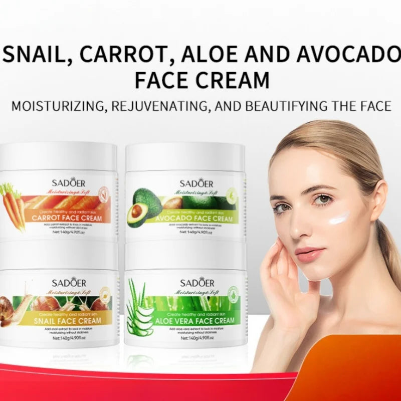 140g of Moisturizing Cream with a Texture That Nourishes and Brightens the Skin, Can Hydrate and Nourish the Skin, Help Improve Vue