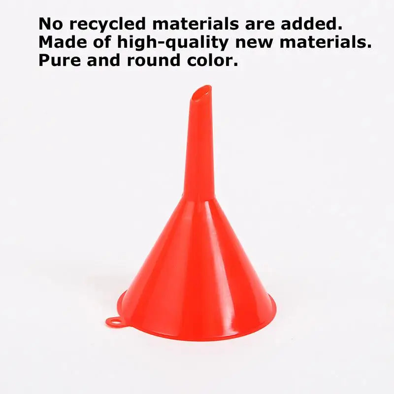 4-Piece Plastic Funnel Set – Car, Kitchen & Home Use Plastic Funnel Set Vue