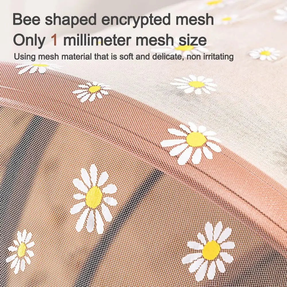 Fully Covered Baby Cart Sunshade Mosquito Net Breathable Vue