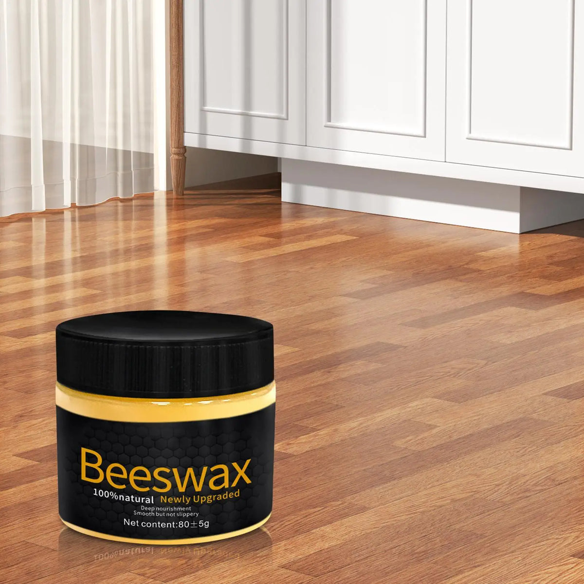 85ml Wood Floor Wax Wood Beeswax Furniture Wax For Covering Scratches Deep Nourishment Wood Furniture Maintenance Polishing Wax Vue