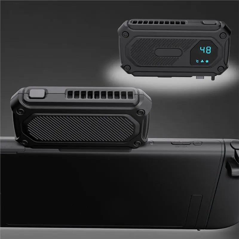 Hot-For 2 For Switch2 Host Cooling Fan With Digital Display Heat Dissipation Fan For Game Console Vue