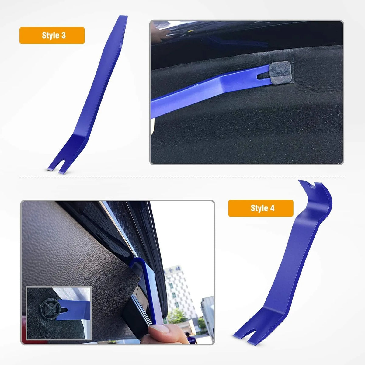 5-Piece Car Trim Removal Tool Kit – No-Scratch Pry Set Auto Trim Removal Kit Vue