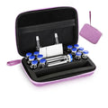 Multiple Slots Insulin Vials Storage Case Waterproof EVA Peptide Storage Case Large Capacity Wear-resistant Vue Black Style 1