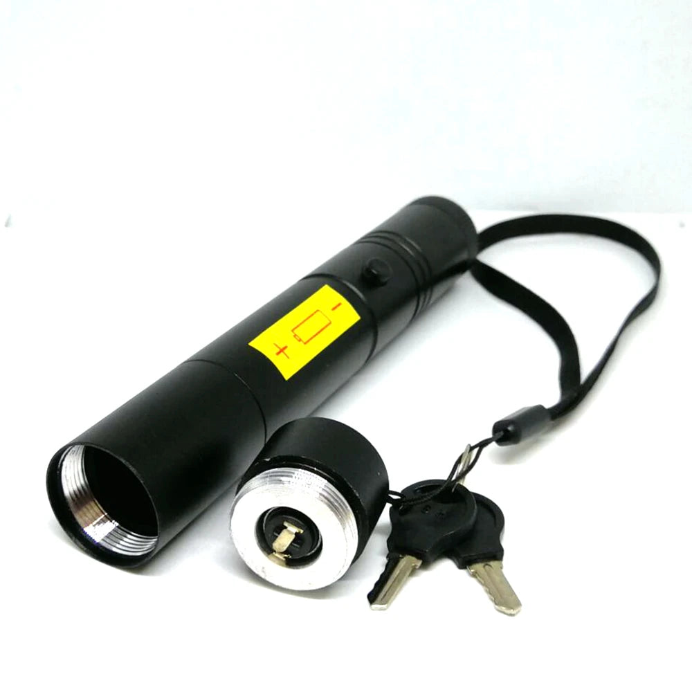 Focusable 808nm 980nm Infrared IR Laser Pointer Portable Torch Flashlight With Safey Key Vue
