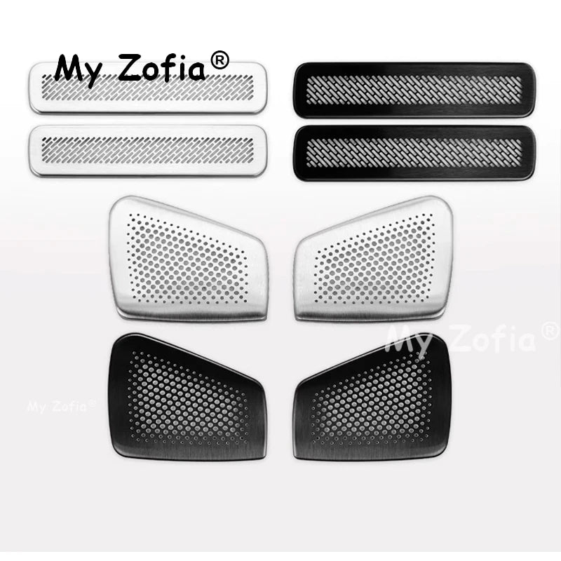 Chery iCAR V23 Speaker Trim Cover – Stainless Steel 2025–2026 Interior Trim Cover Vue