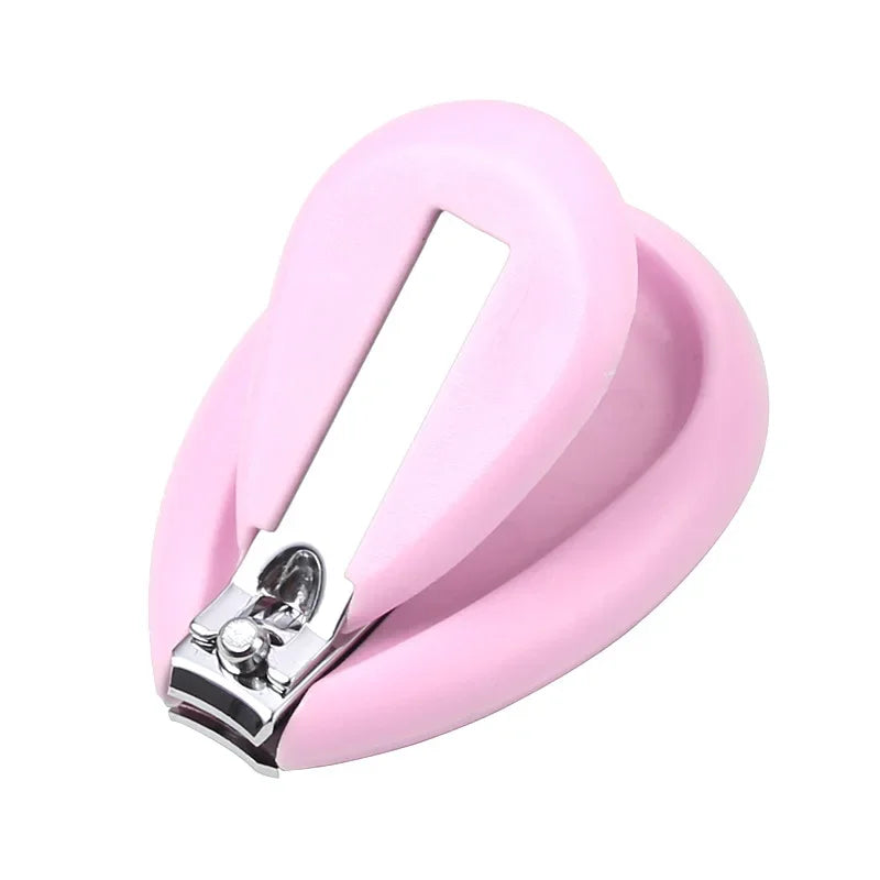 vvocci Baby Nail Care Tools Nail Clippers No Odor Anti-fallNail Cutters Light Kids Clipper HealthyInfant Finger Toe Trimmer Nail Vue B313 Pink