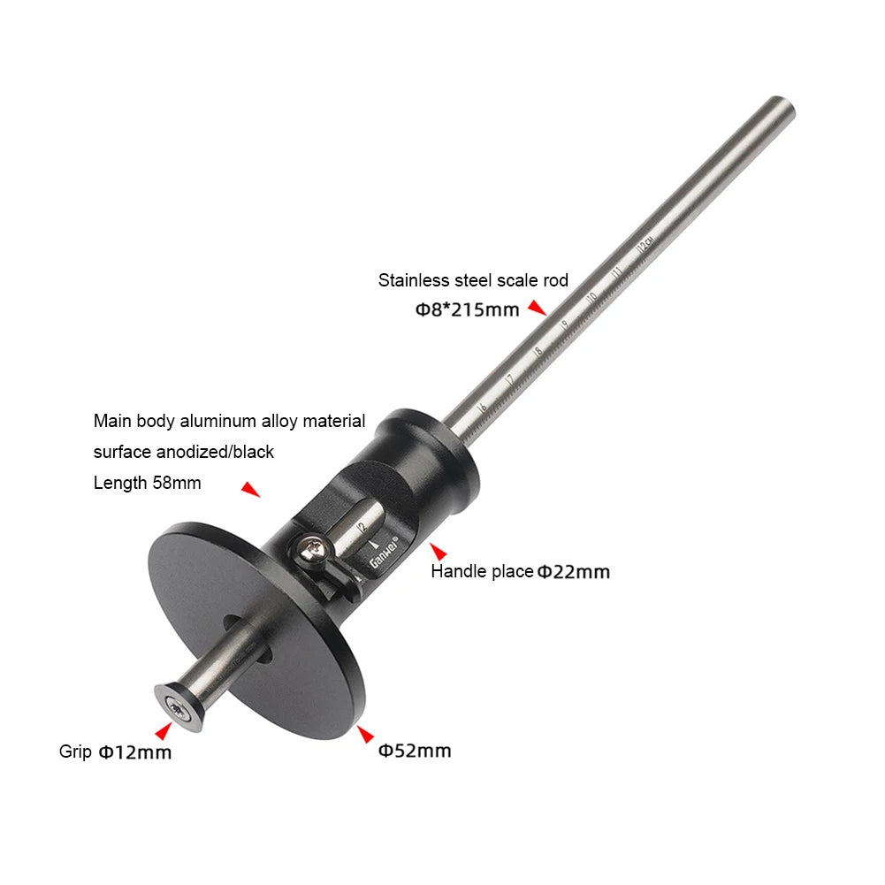 Adjustable Parallel Marking Gauge – Carpenter Line Scriber Marking Gauge Vue
