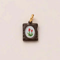 Simple Style Cute Small Animal Series Pendant Fox Stainless Steel Accessories Vue A19