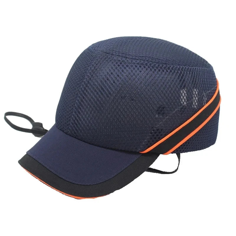 Hard Inner Shell Work Safety Bump Cap Protective Helmet Baseball Hat Style For Work Factory Shop Carrying Helmet Head Protection Vue