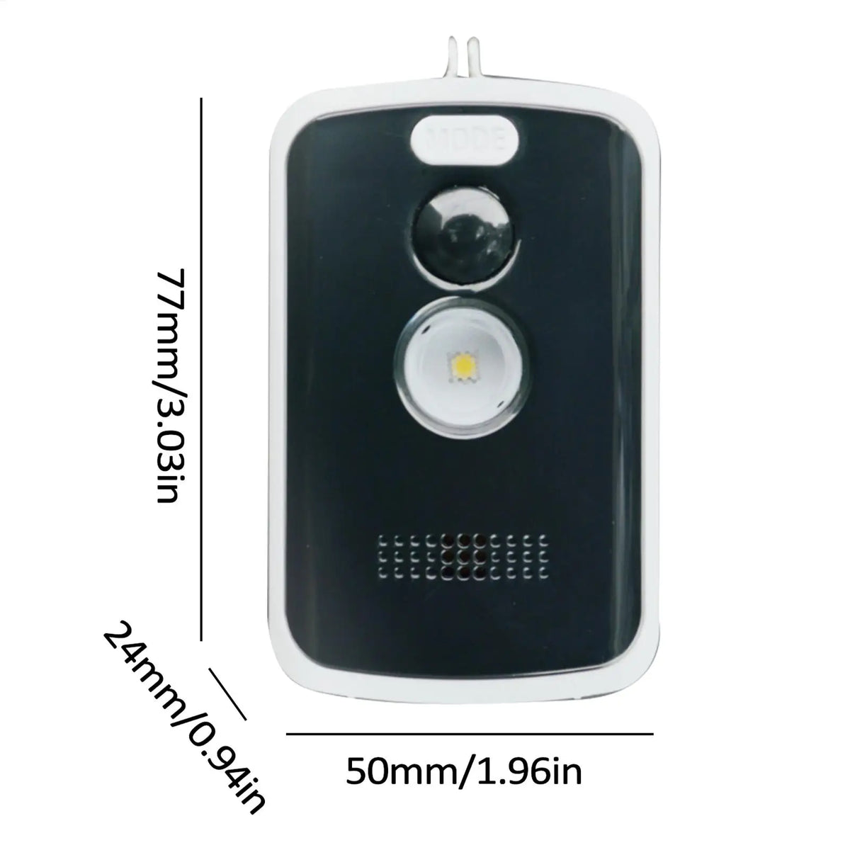 Wp02p Human Infrared Alarm with Remote Control Outdoor Camping Anti-animal Alarm Versatile Safety Defense Device Security Alarm Vue