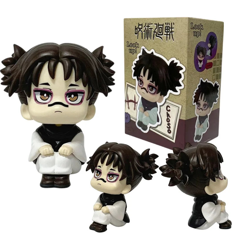 Jujutsu Kaisen Anime Figure Choso Look Up Action Figure Q Version Model Figurine PVC Doll Collection Toys Car Accessories Gift Vue