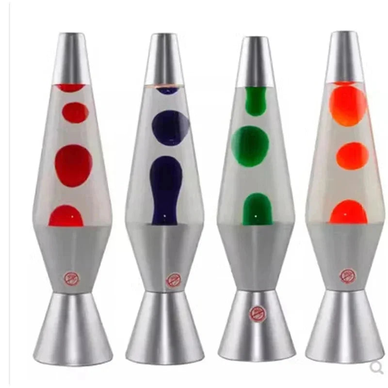 Lava Lamp Volcano Cone Bottle Floating Jellyfish Night Light Romantic Home Decor For Bedroom Kids Teen Gifts Halloween Christmas Vue