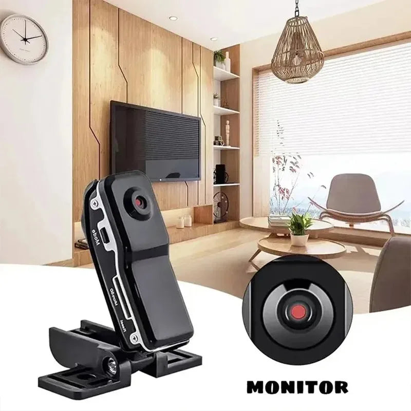 Mini HD 720P Body Camera – Portable DVR & Webcam Mini Body Camcorder Vue