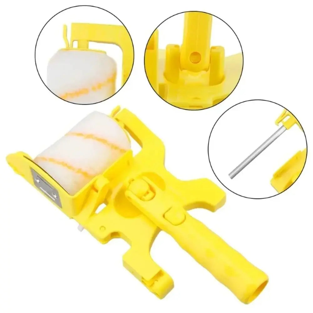 Clean-cut Edger Paint Edger Roller Brush Hand-Held Tool Color Separation Wall Repair Tools Multi-use Professional Painting Vue