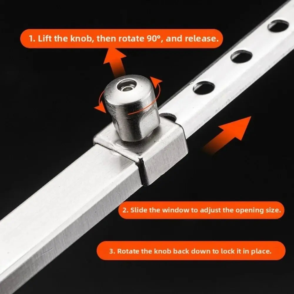 Angle Controller Wind Brace Stopper Window Fixed Telescopic Window Restrictor Sliding Stainless Steel Window Limiter Vue